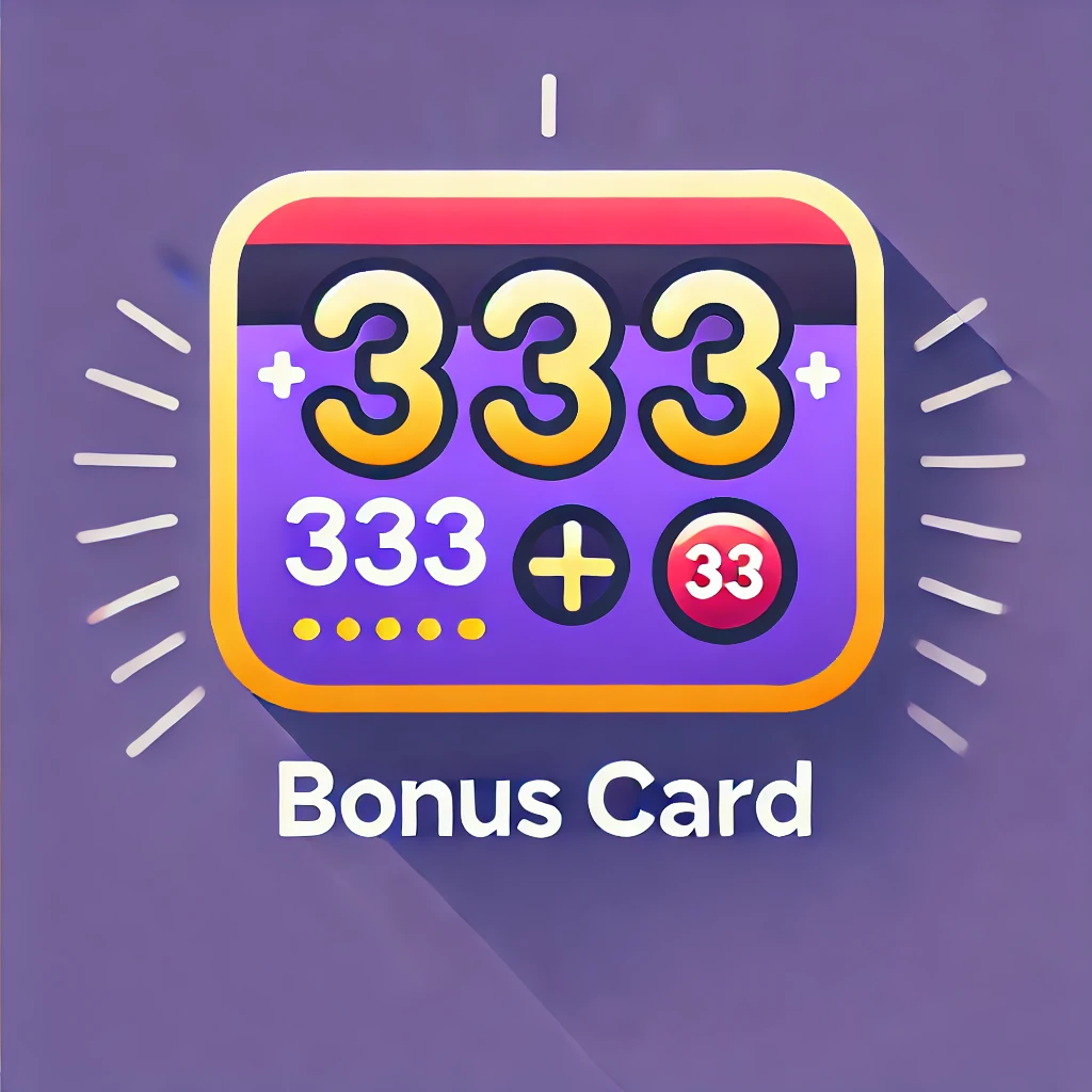 333 Bonus Icon